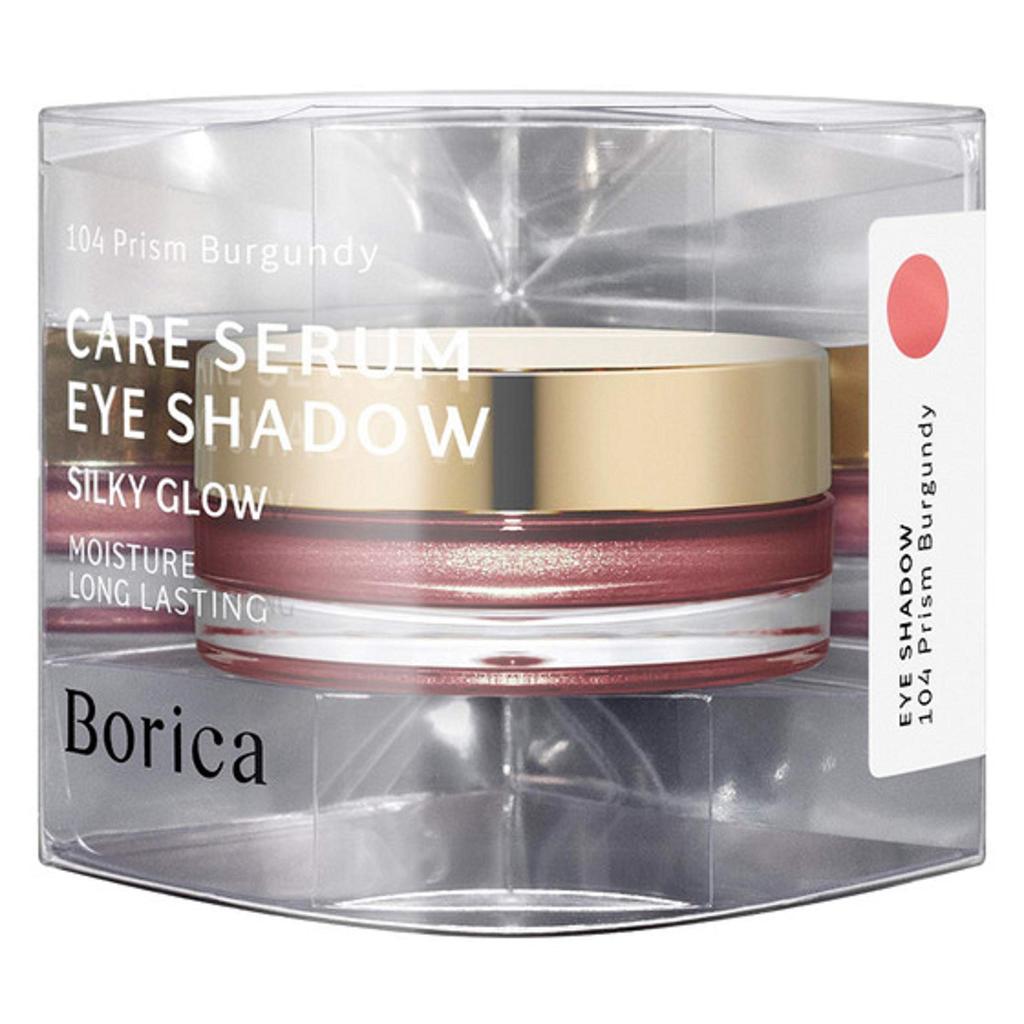 Borica Serum Care Eyeshadow [Makeup, Eyeshadow, Cosmetics, Serum] 7g (104 Prism Burgundy)