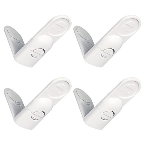 4Pcs Drawer Locks Universal Baby Protection Plastic Children Right Angle Safety Locks for Home