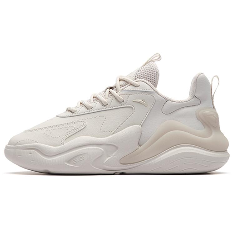 Anta Chao Worship 3.0 Textile, Synthetic Leather Cushioning Slip Resistant Abrasion Resistant Low Top Casual Shoes 122238840-5