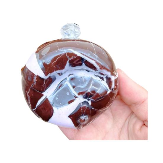 

Crisp Chocolate Ball Squeeze Toy Handmade Stress Relief Shapeable Simulated Chocolate Ball Sensory Toy Slow Rising Fidget Stress Ball Party Favors рожевий