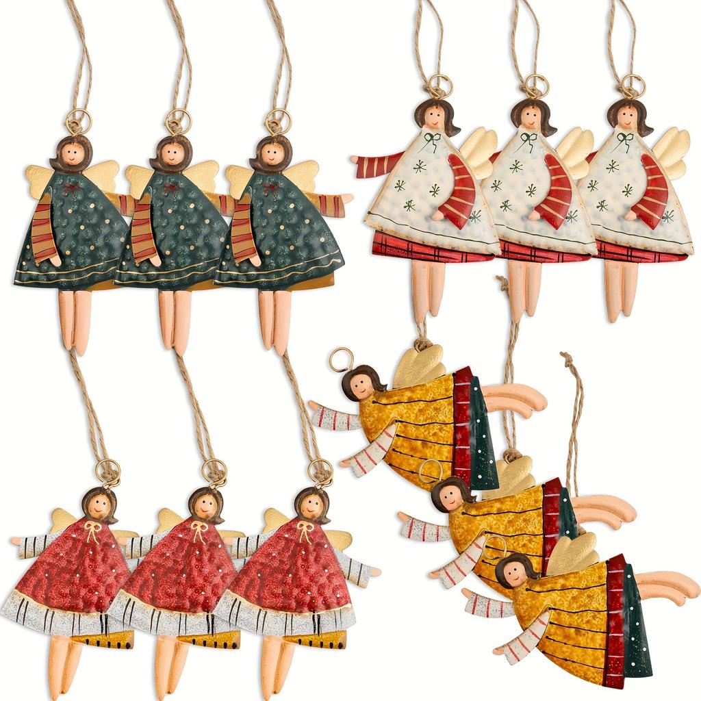 Adorable Style, 12pcs Christmas Tree Decorations Hanging Ornaments Christmas Decorations Hanging Ornaments Christmas Tree Decorations Holiday Party