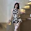 Playful Cow Maid Lingerie Set: Tempting and Cute Role Play Outfit