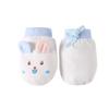 Breathable Cotton Anti-Scratch Mittens for Newborns (0-6 Months) - Spring/Summer Edition