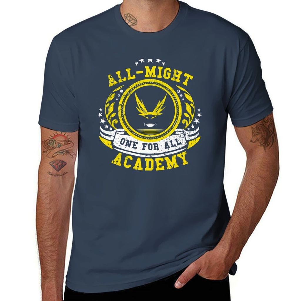 All Might Academy Tshirt Cool Dry Perforunisexce Tshirt