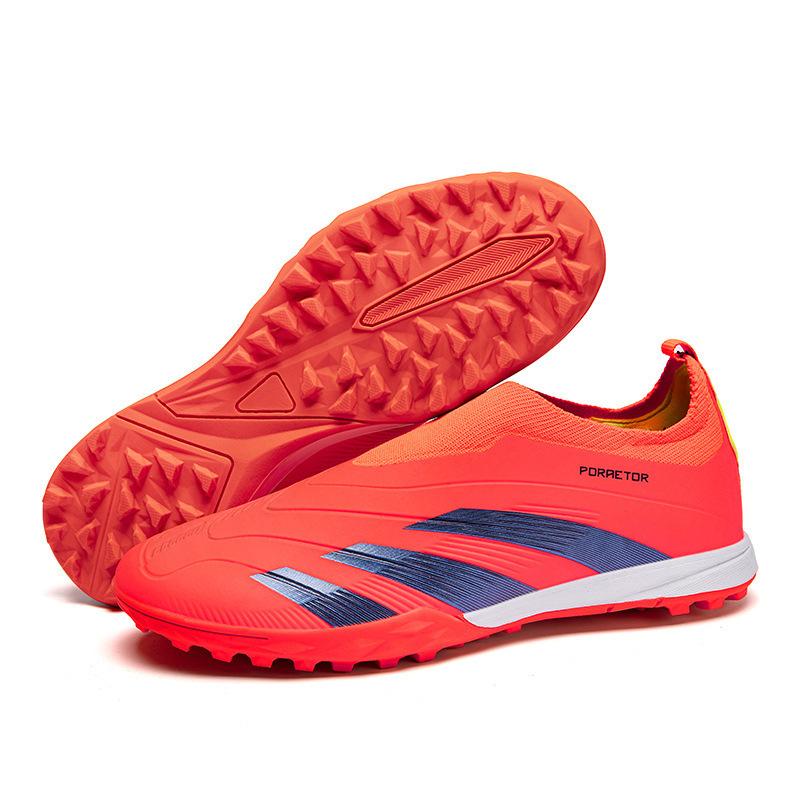 

Putian seamless fly-woven football shoes men s low-top youth long nails and broken nails training sports shoes 45