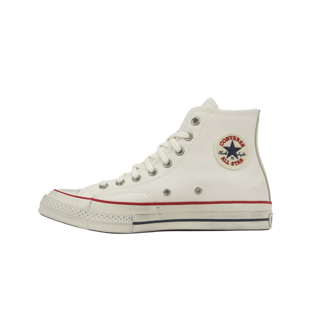 Madhappy X Converse Chuck 70 Vintage White Unisex Sneakers Egret Enamel-Red A19149C