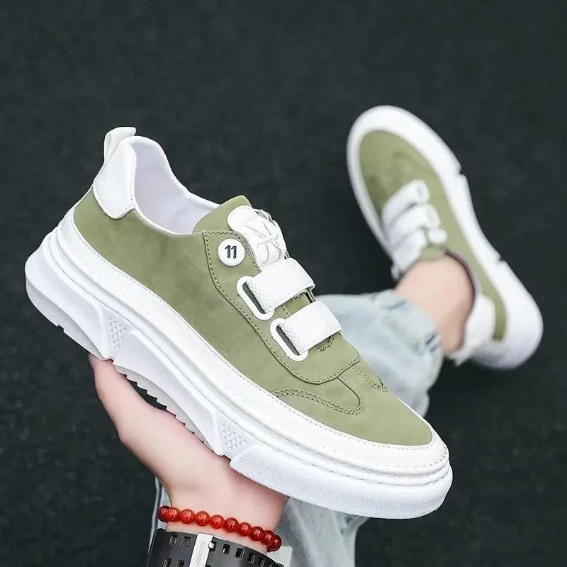 FashionRunning Sports Vulcanize Shoes for Men Walking Breathable Sneakers Man Casual Slip-ons 2024 Trend Footwear Offer Shipping Free