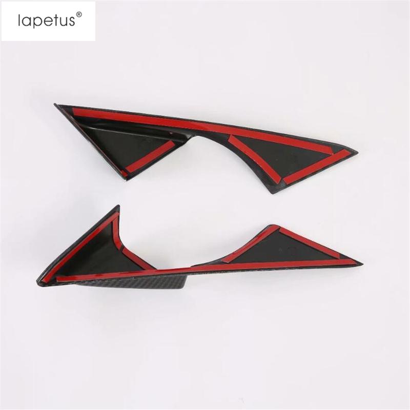 Car Inner Window Front Pillar A Triangle Panel Decoration Cover Trim For Mazda 6  - 2024 Carbon Fiber Accessories Interior
