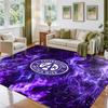Austria Wien FC Design Crystal Velvet Rug Soft Decorative Mat for Bedroom Entrance