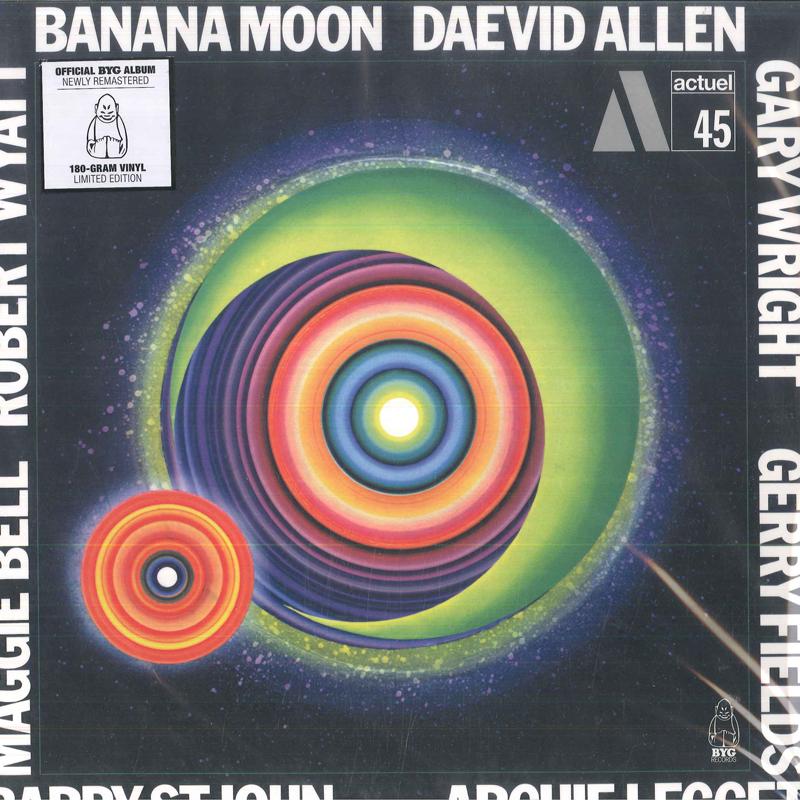 

LP Record DAEVID ALLEN - Banana Moon BYG529345 BYG Records 2022 Europe Rock