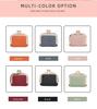 Women's Genuine Leather Coin Purse & Jewelry Bag: Small Mini Holder for Coins, Earrings, Necklaces