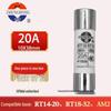 Zheng Rong 380V 100KA Ceramic Fuse Tube, 32A/10A/8641A, R015/RT14/RT18, 10x38mm.