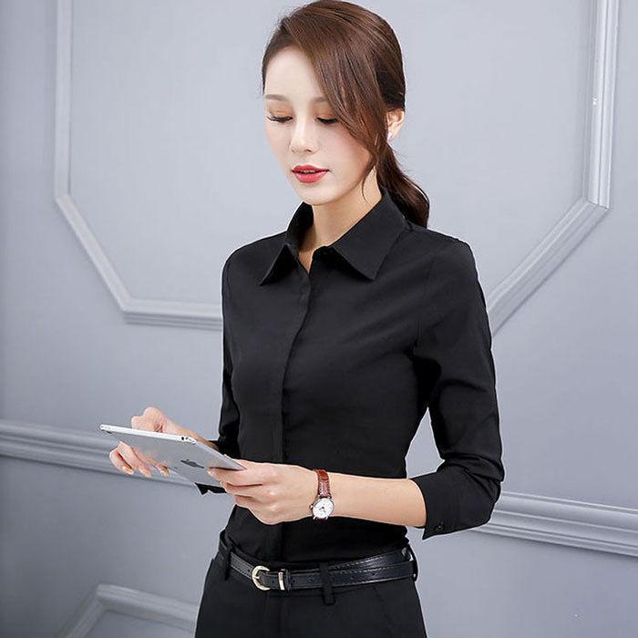 Women's Fleece-Lined Thick Warm Shirt - Autumn/Winter Fashionable Workwear