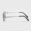New Rimless Luxury Sunglasses Diamond Cut Sun Shades For Man And Women Designer Brand Glasses Uv400 Frameless Eyewear