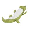 Dog Toys Simulation Crocodile Shape Plush Stuffed Bite Resistant Molar Pet Dog Vocal ToysGreen