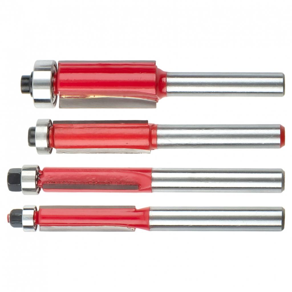 Woodworking Router Bit Solid Trimmer 1/4inch Shank