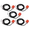 5Pcs Proximity Switch NPN Normally Open 100Hz Response Frequency IP65 Proximity Sensor DC10?30V