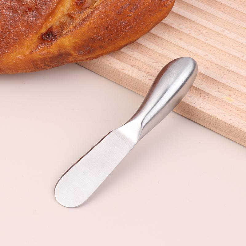 Stainless Steel Butter Knife Pizza Cheese Dessert Jam Knife Cutlery Creme Knives Breakfast Toast Cream Bread Knife Tableware