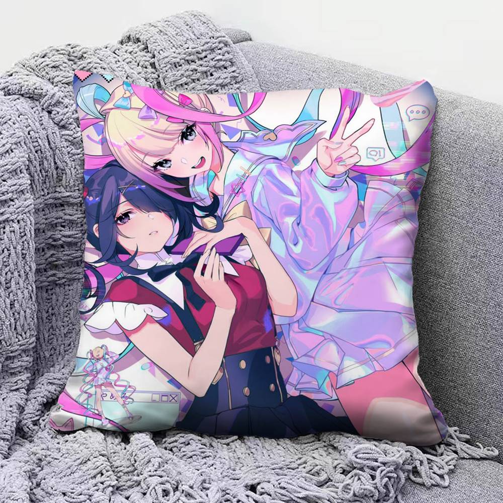Needy Streamer Overload Anime TV  Pillow Covers Home Sofa Cushion Covers and Aecorative Custom