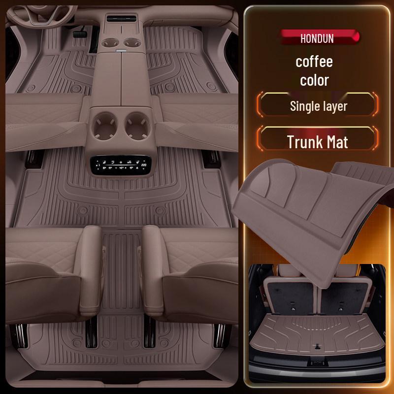 2026 ZEEKR LS9 TPE Floor Mats: Custom Car Interior Carpet Accessories