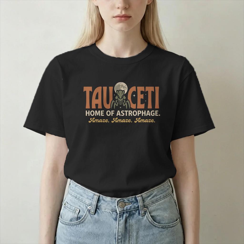 Unisex Unisex Tau Ceti Project Hail Mary Home Of Astrophage T Shirt 100 Cotton Clothing Novelty Short Sleeve Tees Summer TShirt
