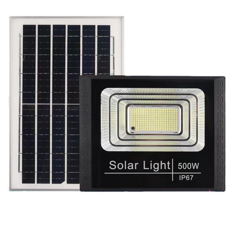 Solar Sensor Street & Courtyard Floodlight