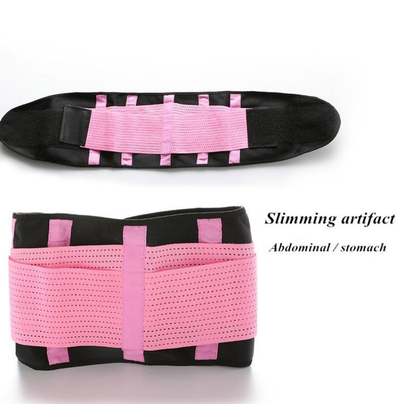 Exercise Shapewear Sweat Belt Waist Gym Body Shaper Cincher Trainer Trimmer Cummerbunds Fat Burning Belts for Men Women