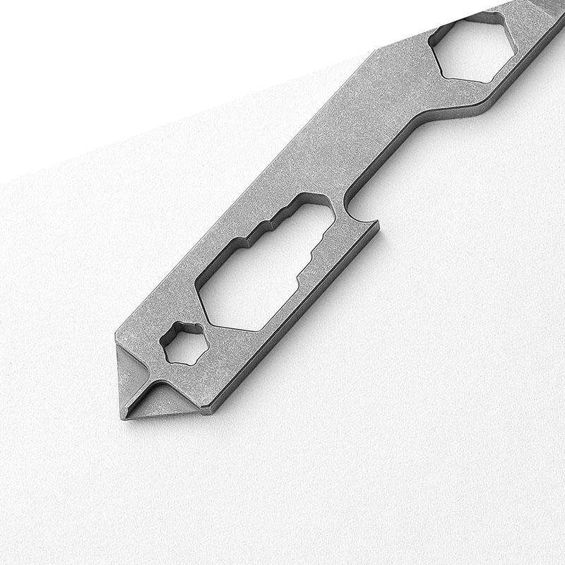 12mm Multi-function Crowbar Titanium Steel Screwdriver Wrench Bottle Opener Outdoor Camping Riding On Foot Tools EDC Nail Puller