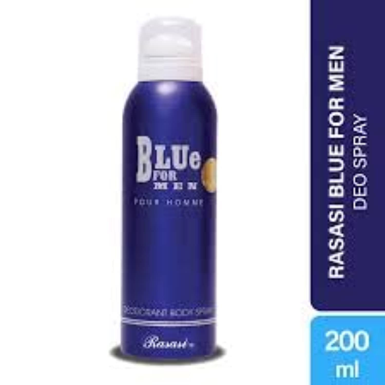 Rasasi Blue for Men Pour Homme Deodorant, 200 ml