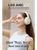 Wireless Bluetooth Headset with ANC, Long Battery Life, Universal for Gaming & Smartphones