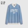 GAP Unisex Logo Print Loose Crew Neck Sweatshirt
