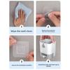 Durable Bristles Long Handle WC Brush Built-in draining tray Bathroom Cleaning Tool  Shower Area