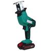 Green Cordless Electric Reciprocating Saw Variable Speed Metal Wood Cutting Power Tool Electric Saw