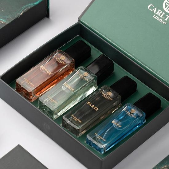 Carlton London Iconic Men Liquid Perfume Gift Set Premium Fragrances & Runic Long Lasting Edp Perfume Birthday Anniversary Gifting