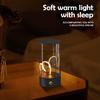 D2 Portable Novelty Quantum Decor Lamp LED Night Light Rechargeable Magnetic Absorber Desk Lamp Dimmable Touch Sensor Table Lamp