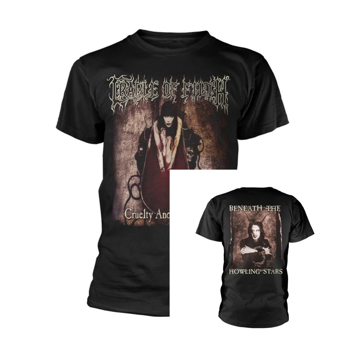 Cradle of Filth Cruelty and The Beast (2021) T-shirt High-end Luxury Is for Both Men and Women 2026 Summer XXXL