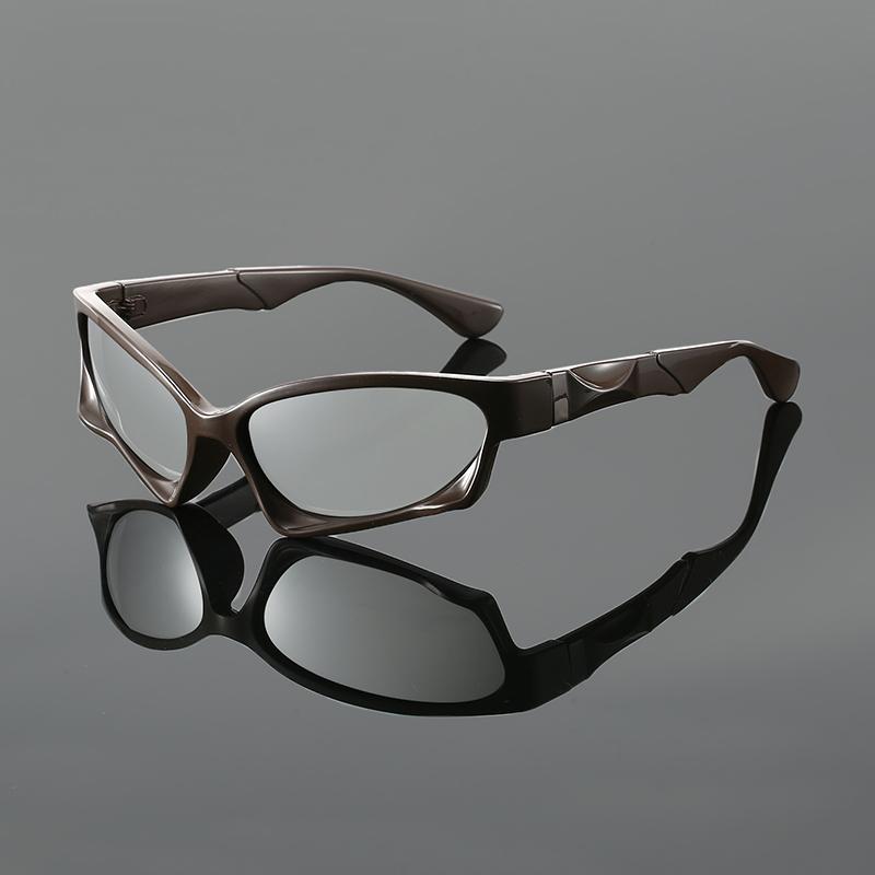 Trendy Retro Punk Oval Shades New Fashion Driving Anti UV Women's Sunglasses Original Brand Design Beach Sun Glasses