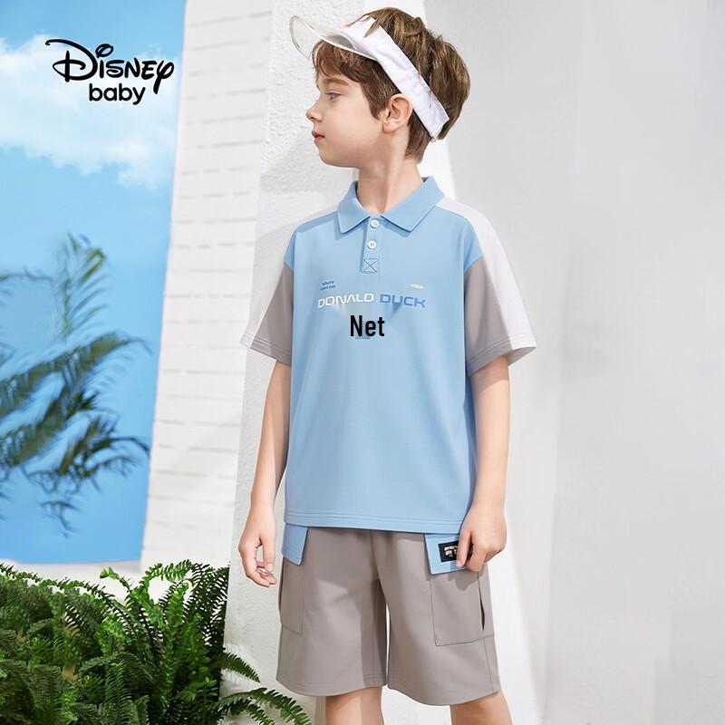 Disney Boys' 2026 Summer Short Sleeve Polo Casual Set