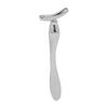 Eye Cream Scoop Stick T Shape Zinc Alloy Tightening Mini Spoon Spatula for Reducing Wrinkle Silver