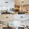 New Modern Led Ceiling Lights Black Ceiling Lamp for Living Room Bedroom Studyroom Led Lights for Room Ceiling Light Fixtures