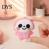 Plush Skeleton Pendant Squeaky Halloween Pendant, Stuffed Mummy Bear Keychain Theme Decorative Accessory for Backpacks Handbags Purses