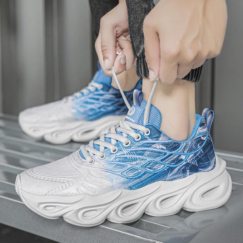 Sneaker Herrenschuhe Neu Lässig Sportlich Dicke Sohle Höhenerhöhend Leichtgewicht Mode Marke Hochwertige Lässige Laufschuhe