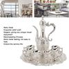 8pcs With Tray Turkish Tea Set 6 Cups Included Wine Glass Pot Set Coffee Pot Set  Wedding Decor