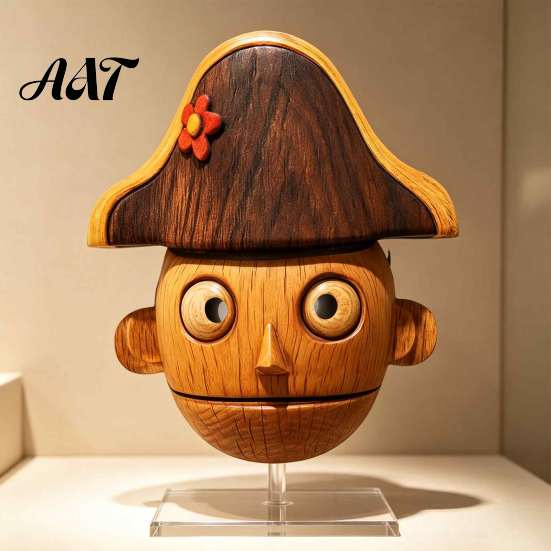 Festival Decoration Masque Nutcracker Head Masque, Realistic Puppet Full Face for Festivals, Halloween Costume, Cosplay Party Christmas Props