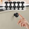 Kitchen Cabinet Knobs 10 Pieces Pumpkin Pull Knobs Zinc Alloy Antique Round Pulls For Closet Wardrobe Home Garage Bedroom Living
