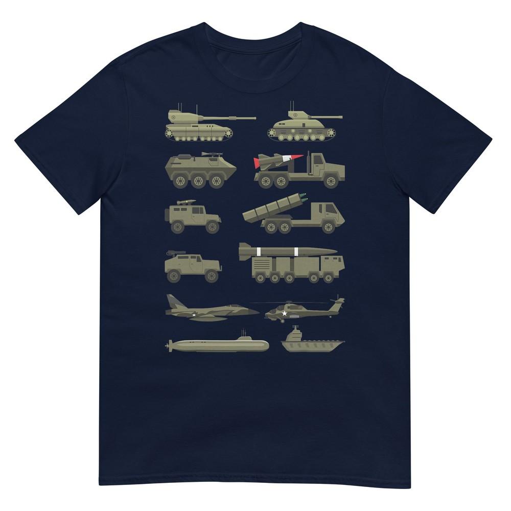 Military Vehicles Military Boy And Girl Tank Lover Tshirt S