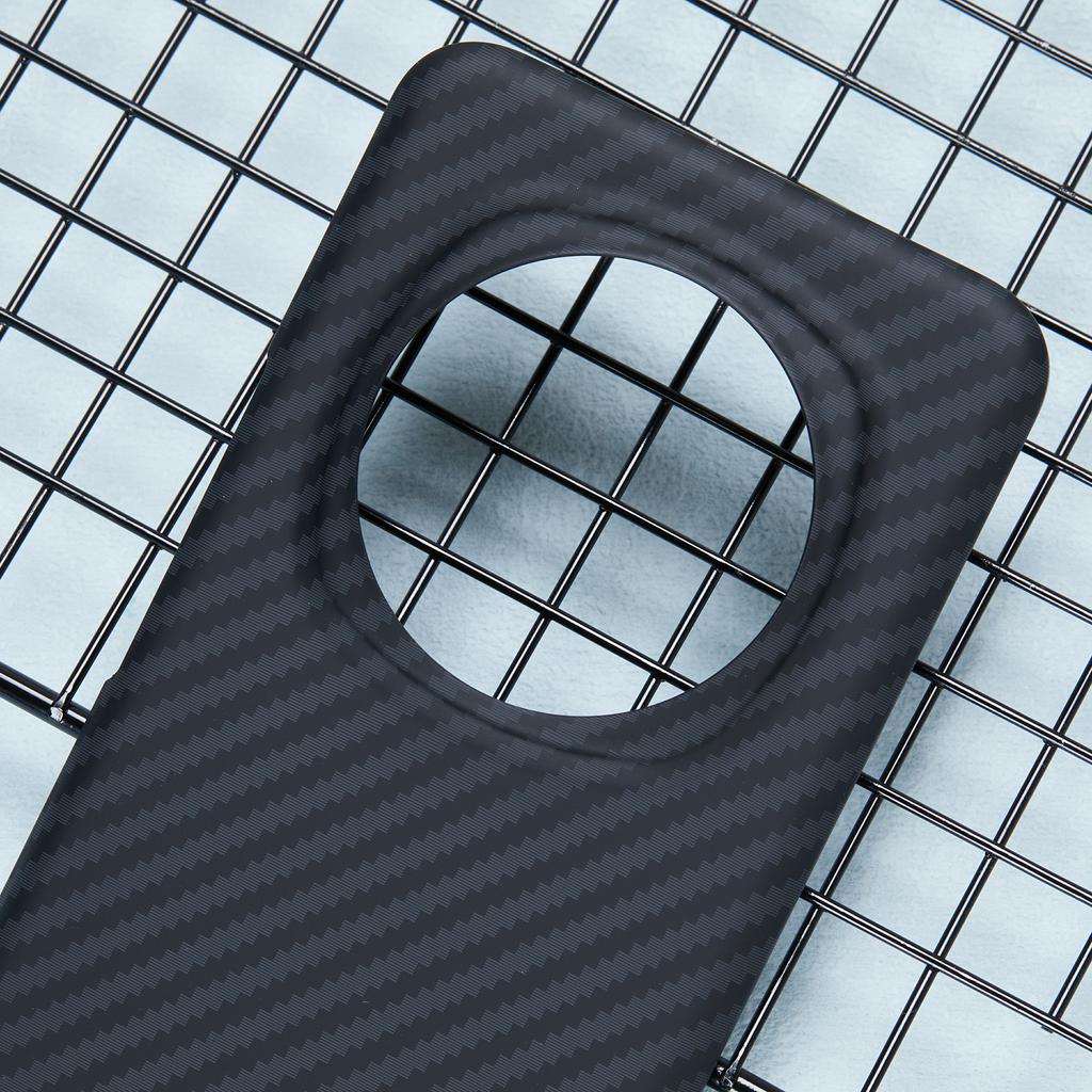 X-LEVEL Für Honor Magic6 Pro 5G Hülle Carbonfaser Textur PC Handyhülle Sturzprävention