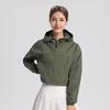 Summer Outdoor Short Sunscreen Clothing Women's Vinyl Brim Sunscreen Clothing Sunscreen Clothing Sunshade UV Protection Breathable Jacket UPF10 +