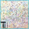 3D Rainbow Window Privacy Film with Installation Tools, Static Cling, Heat Control, Anti UV, 17.5x78.7 Inches