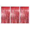 Rain Curtain 1 X 2.5m Sparkling Foil Fringe Backdrop Set